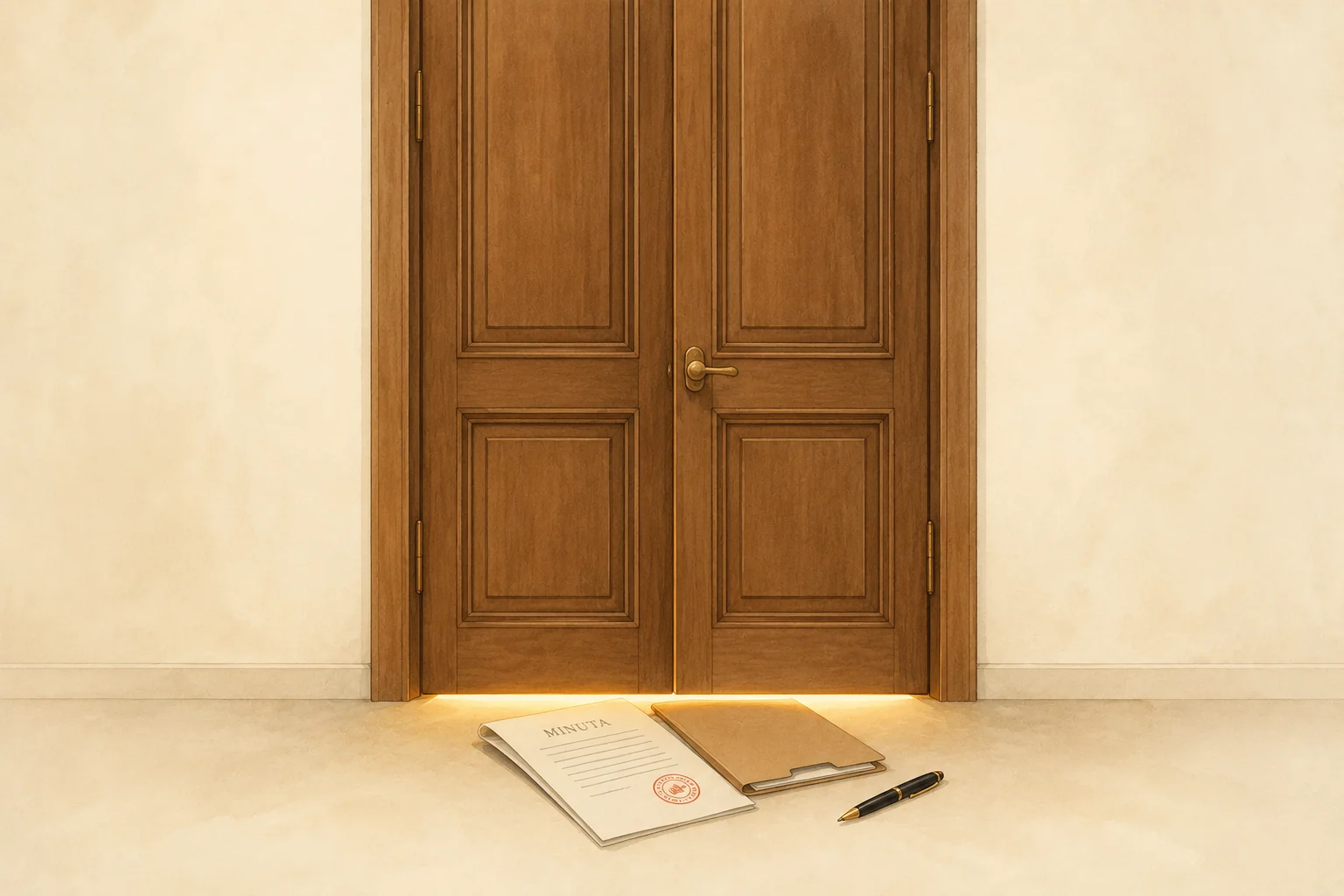 A puerta cerrada A puerta cerrada
